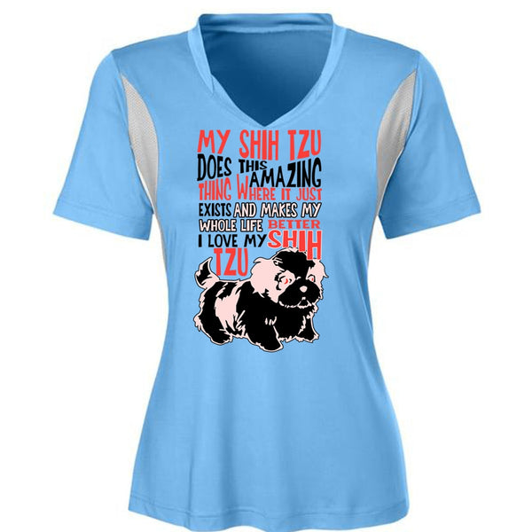 My Shih Tzu Does This Amazing T Shirt, My Dog T Shirt, Awesome T-Shirts
