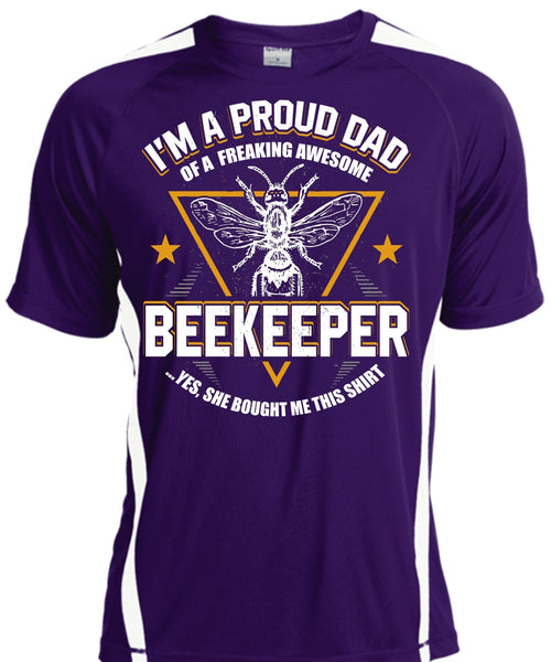 I'm A Proud Dad T Shirt, Awesome Beekeeper T Shirt, Cool Shirt