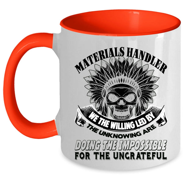 Cool Materials Handler Coffee Mug, Awesome Materials Handler Accent Mug