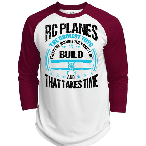 Rc Planes The Coolest Toys T Shirt, I Love Pilot T Shirt, Awesome T-Shirts  (Polyester Game Baseball Jersey)