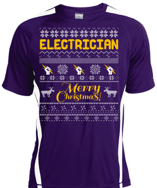 Electrician Merry Christmas T Shirt, This Girl Loves Christmas T Shirt, Cool Shirt