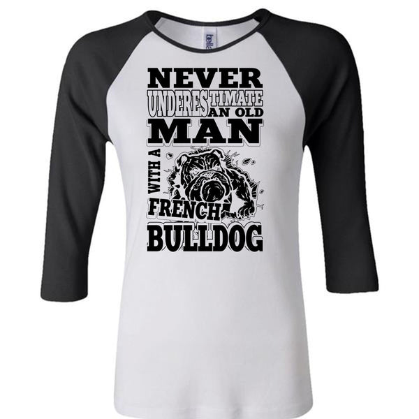Old Man With A French Bulldog T Shirt, I Love My Dog T Shirt, Awesome T-Shirts