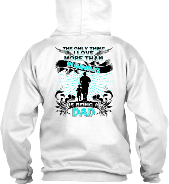 I Love More Than Running T Shirt, Being A Runner T Shirt