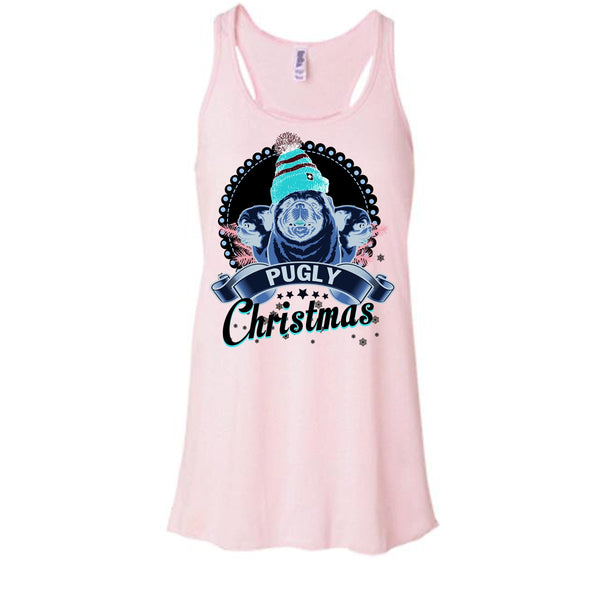 Pugly Christmas T Shirt, Coolest Merry Christmas T Shirt, Awesome t-shirts