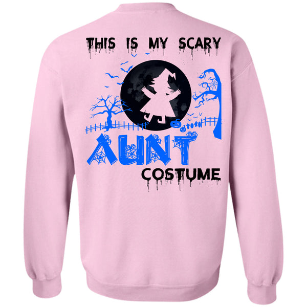 Wait For Halloween T Shirt, This Is My Scary Aunt Costume Sweatshirt