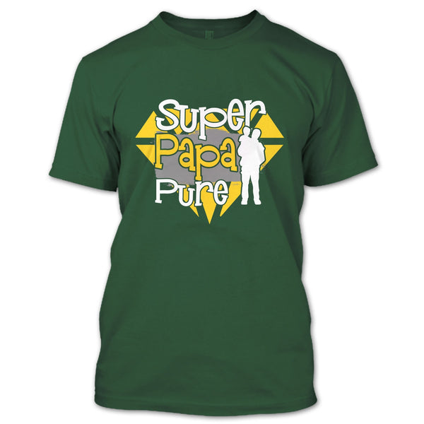 Papa Pure T Shirt, Father's Day Gift T Shirt