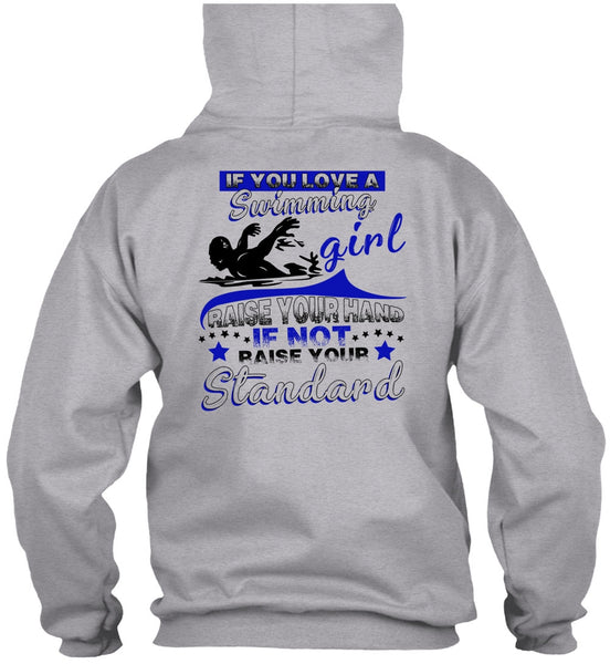 You Love A Swimming Girl T Shirt, I Love Swimming T Shirt