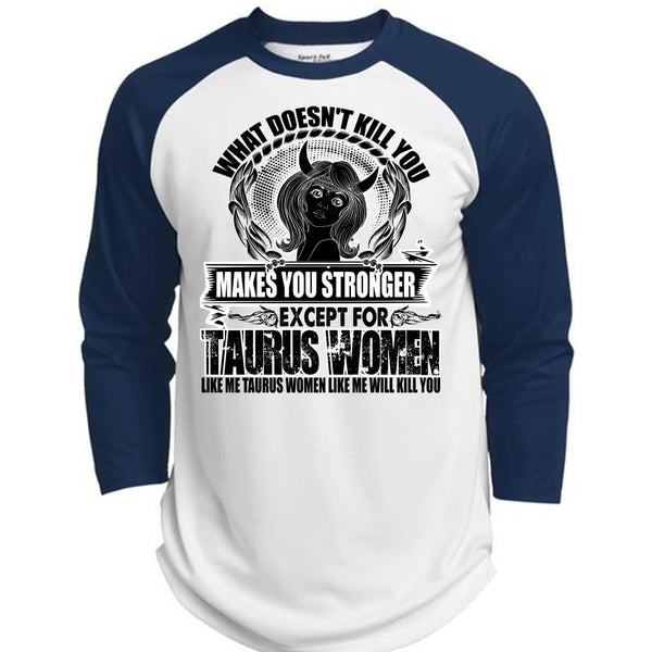 Except For Taurus Women T Shirt, I Love Taurus T Shirt, Awesome T-Shirts  (Polyester Game Baseball Jersey)