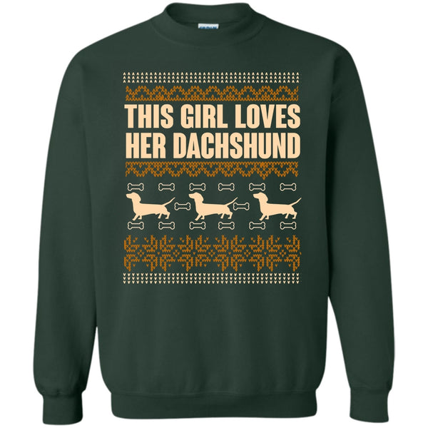 Coolest Dachshund Lover T Shirt, Coolest Merry Christmas Sweatshirt