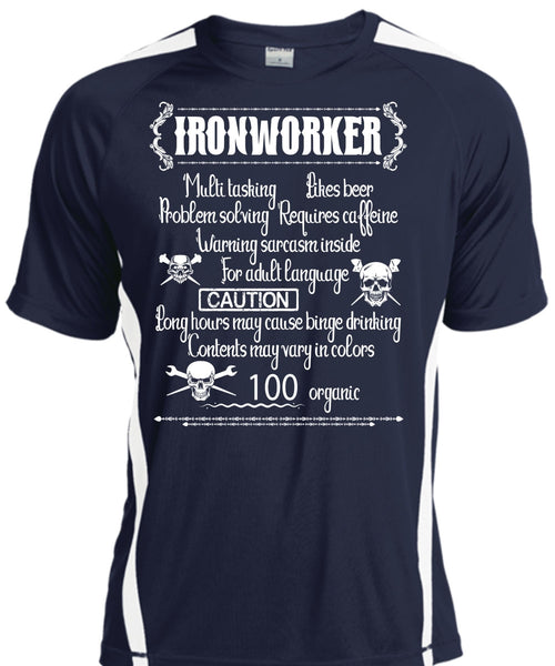 Ironworker Multitasking T Shirt, Likes Beer T Shirt, Cool Shirt