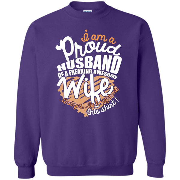 Freaking Awesome Wife T Shirt, Just Married Sweatshirt