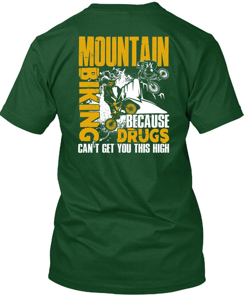 Mountain Biking T Shirt, Being A Biker T Shirt