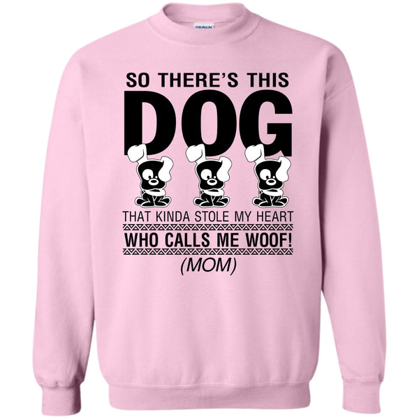 Coolest Dog Lover T Shirt, So There's This Dog Sweatshirt