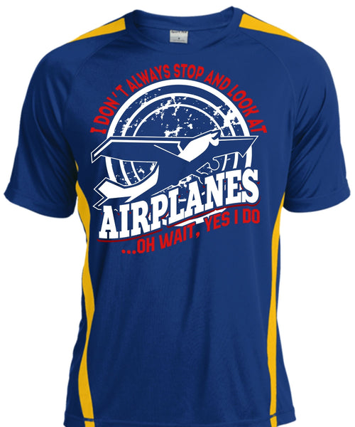 Look At Airplanes T Shirt, Being A Pilot T Shirt, Cool Shirt