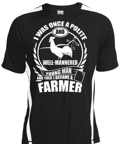 A black t-shirt with the shopify logo