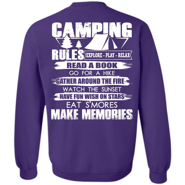 Make Memories T Shirt, I Love Camping Sweatshirt