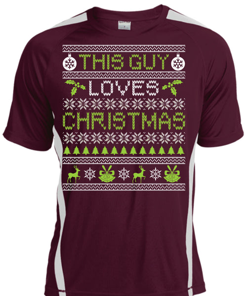 This Guy Loves Christmas T Shirt, Funny Winter T Shirt, Cool Shirt