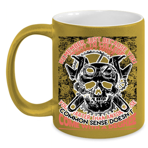 Awesome Engineers Coffee Mug, Cool Mechanics Accent Mug