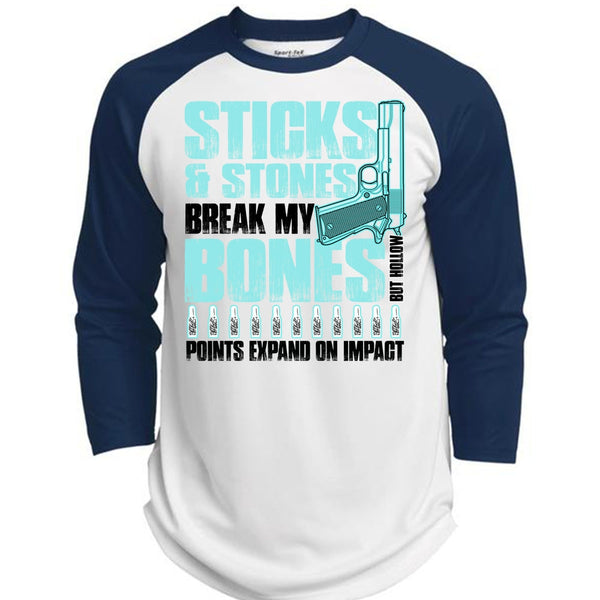 Sticks And Stones T Shirt, I Love Gunning T Shirt, Awesome T-Shirts  (Polyester Game Baseball Jersey)