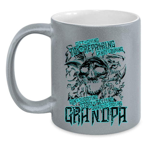 Cool Gift For Father's Day Coffee Mug, Awesome Grandpa Accent Mug