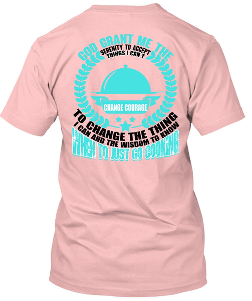 To Just Go Cooking T Shirt, I Love Cooking T Shirt