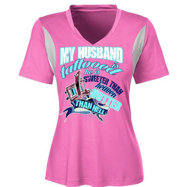 My Husband Is Tattooed T Shirt, I Love Husband T Shirt