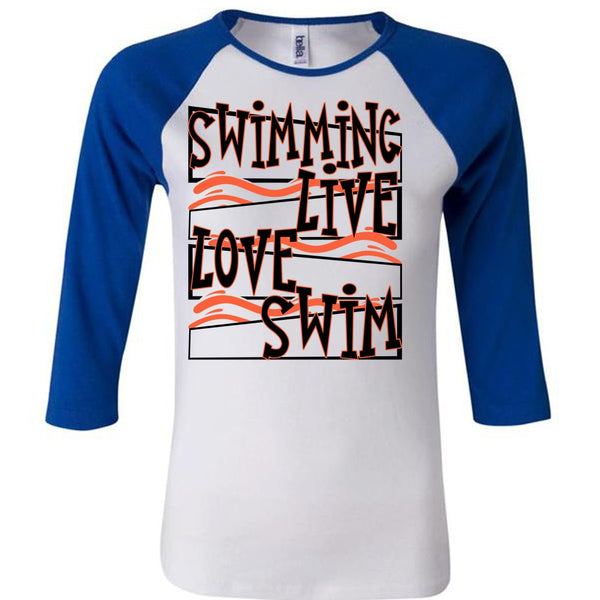 Swimming Live Love Swim T Shirt, I Love Swimming T Shirt, Awesome T-Shirts