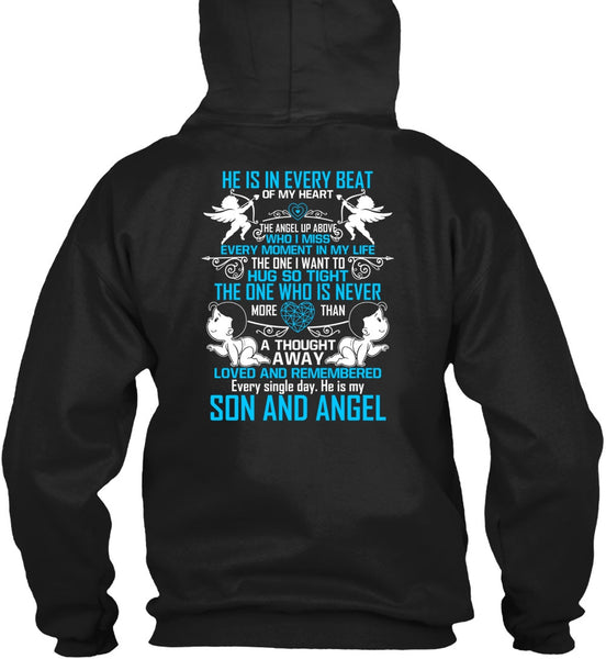 Beat Of My Heart T Shirt, Son And Angel T Shirt