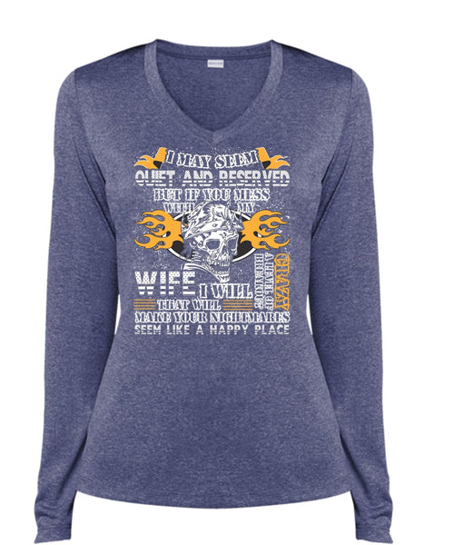 You Mess With My Wife T Shirt, Happy Place T Shirt