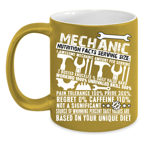 Mechanic Coffee Mug, Awesome Mechanics Coffee Cup