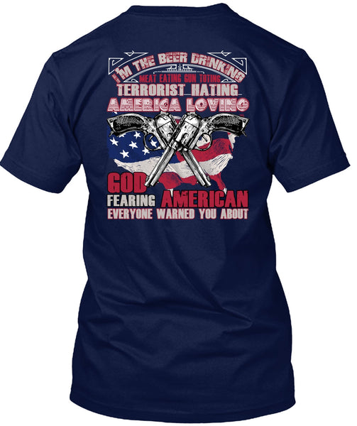 God Fearing American T Shirt, Being A Veteran T Shirt