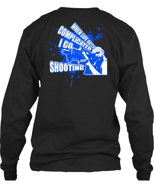 I Go Shooting T Shirt, Being A Hunter T Shirt
