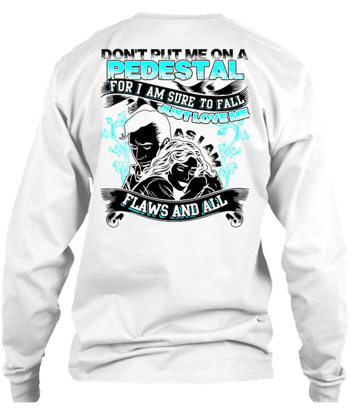 I Am Sure To Fall Just Love Me T Shirt, I Love Husband T Shirt