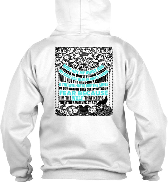 I'm The Wolf T Shirt, I Love Police T Shirt