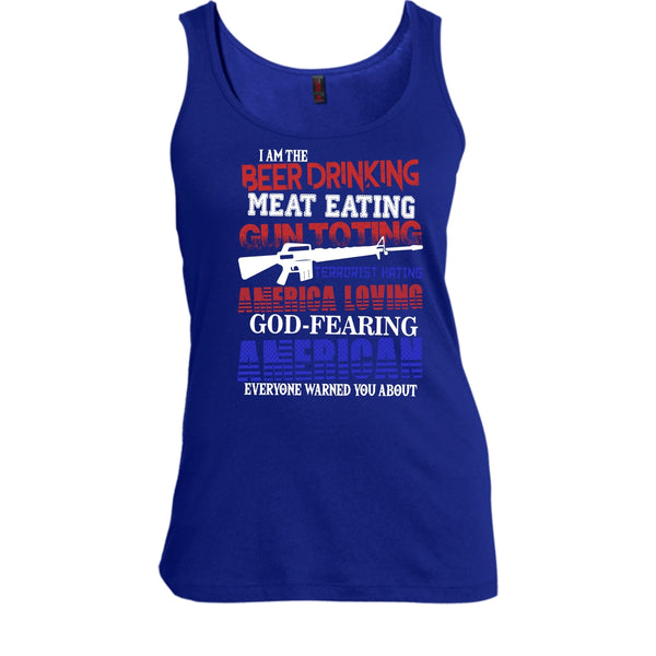 I'm The Beer Drinking T Shirt, Meat Eating Tank Top