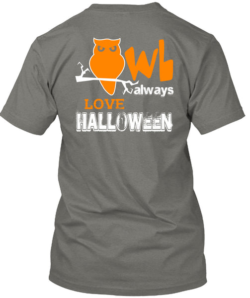Owl Always Love Halloween T Shirt, I Love You Pumpkin T Shirt