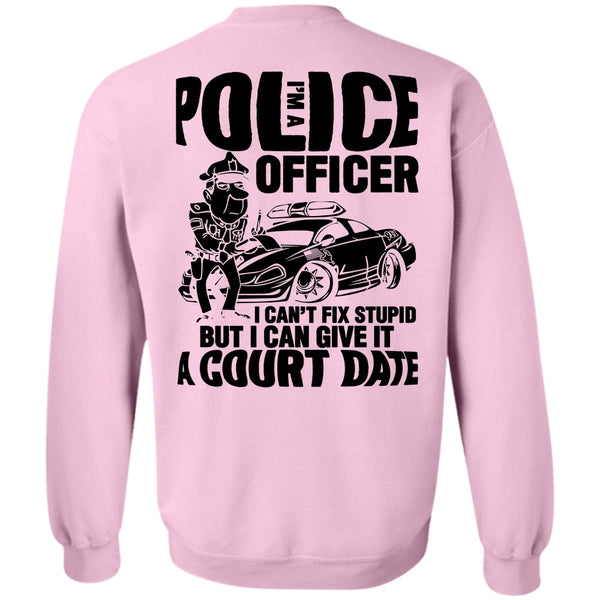 I Love Police T Shirt, I'm A Police Officer Sweatshirt