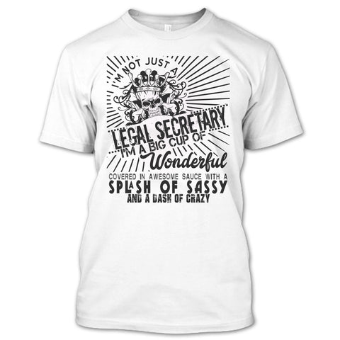 A black t-shirt with the shopify logo