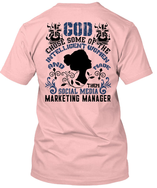 Social Media Marketing Manager T Shirt, I Love Manager T Shirt