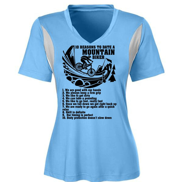 10 Reasons To Date A Mountain Biker T Shirt, I Love Biker T Shirt, Awesome T-Shirts