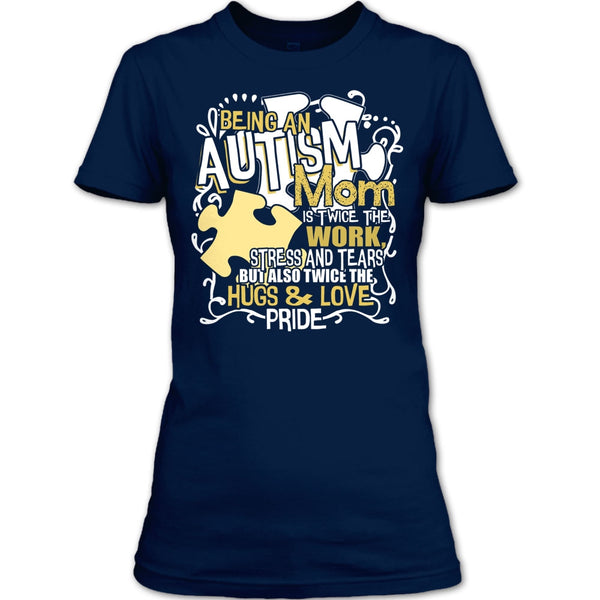 Being An Autism Mom T Shirt, I'm Autism Mom T Shirt