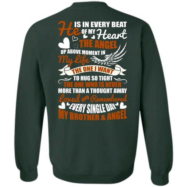 Beat Of My Heart T Shirt, I Love Brother Sweatshirt