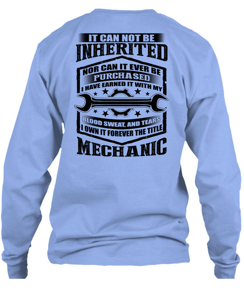 It Forever The Title Mechanic T Shirt, I Love Mechanic T Shirt