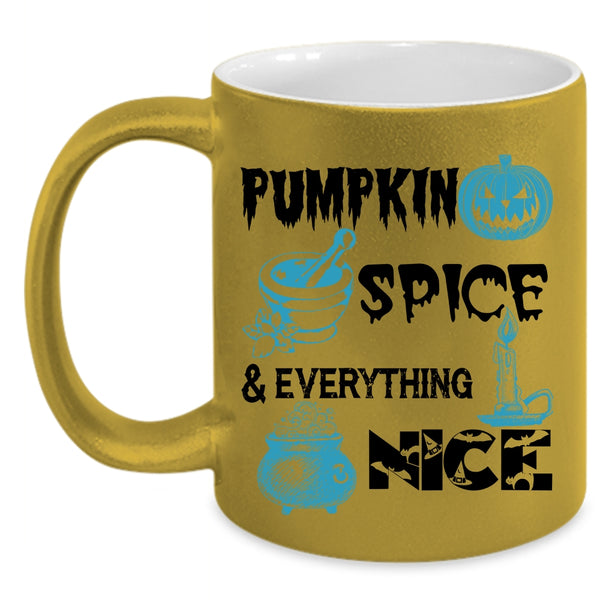 Everything Nice Coffee Mug, Pumpkin Spice Accent Mug