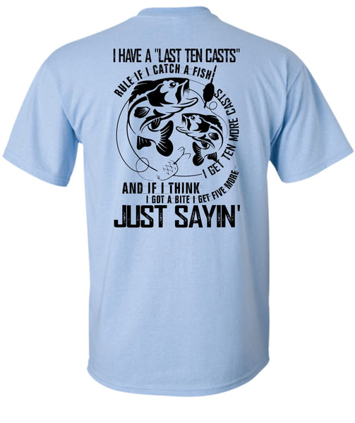 I Catch A Fish T Shirt, I Love Fishing T Shirt