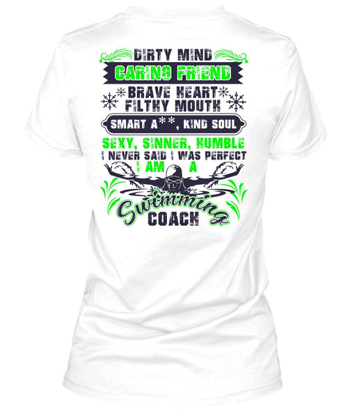 I Am A Swimming Coach T Shirt, I Love Swimming T Shirt