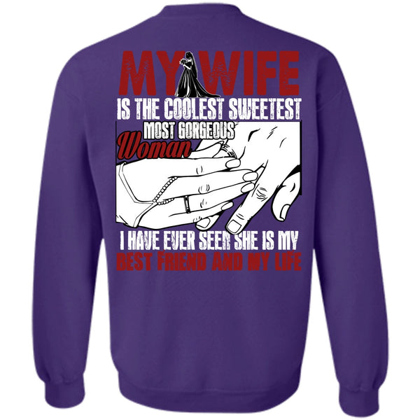 Best Friend And My Life T Shirt, I Love My Wife Sweatshirt