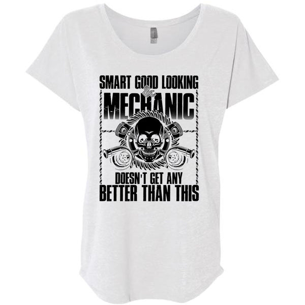 Smart Good Looking Mechanic T Shirt, I Love Mechanic T Shirt, Awesome T-Shirts