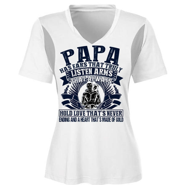 Papa Has Ears T Shirt, I Love Papa T Shirt, Awesome T-Shirts