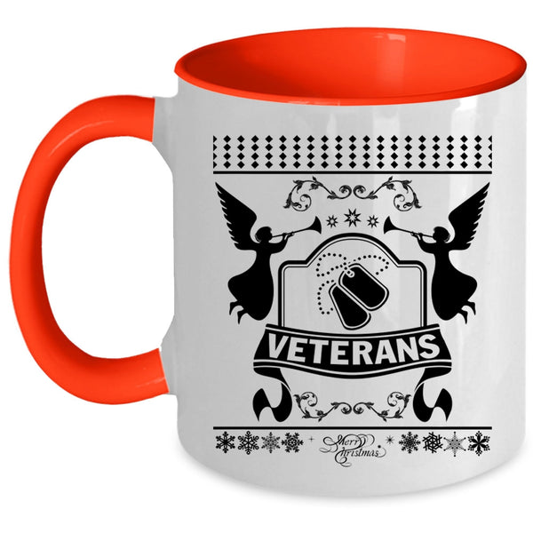 Christmas Gift For Veterans Coffee Mug, Veterans Accent Mug